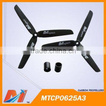 Maytech 6 Inch 3-blade Carbon Fiber Aerocraft Propellers photo-2