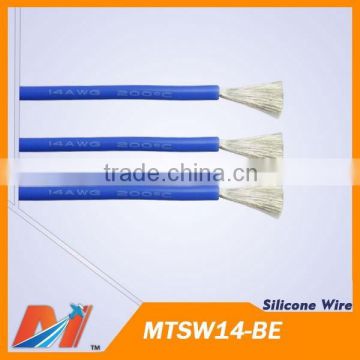 Maytech Silicone Flexible wire 14AWG Blue Color EU ROHS and REACH Directive standards Approved