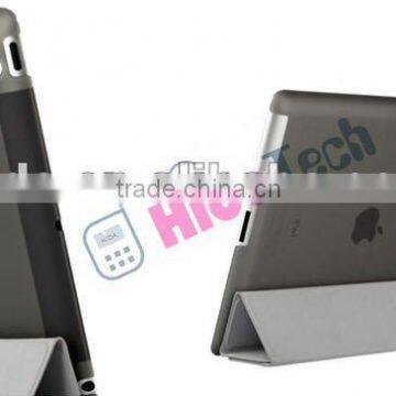 smart cover for apple ipad 3 ipad3 case,Leather Case with stand,back cover case