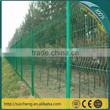 PVC Coated Welded Wire Mesh Fence/ Galvanized Welded Mesh Fence (Guangzhou Factory)