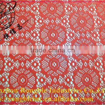 nylon rayon dyed lace fabric