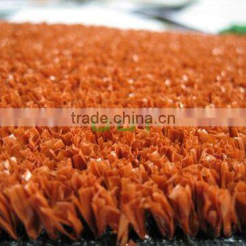 Basketball field use artificial grass