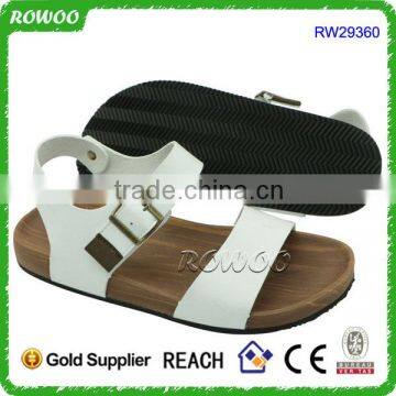 Easy Walking White Beach Flat Flip Flop Sandals photo-3