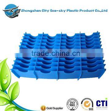 2mm 350gsm blue color plastic corrugated sheet/floor protection board/waterproof corrugated board