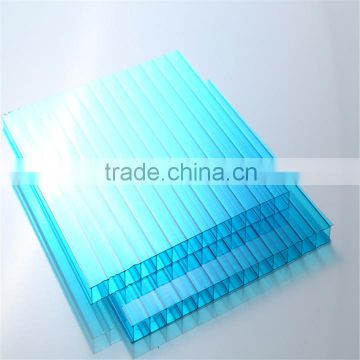 polycarbonate sun panels twin wall pc hollow sheet for bicycle shed