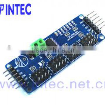 Bluetooth module i2c-controlled PWM driver with a built in clock Solder jumpers for the 6 address select pins