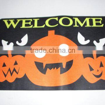 2016 Halloween party mat floor with kinds of pattern for party decoration