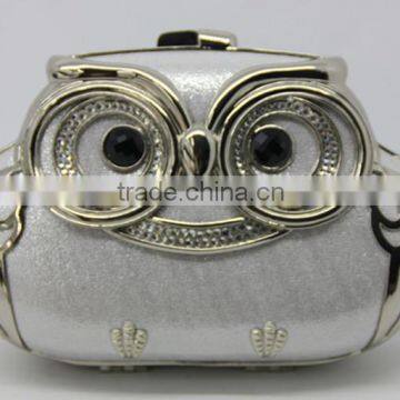 New Arrival Dinner Bag Cool Diamond Cluth Bag Gold and White Promotion photo-6