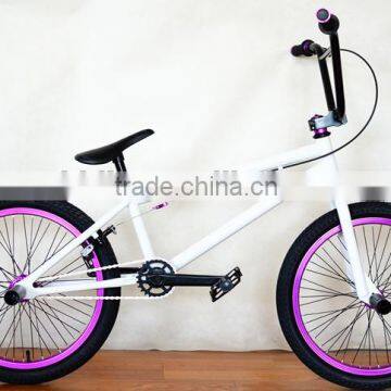 20 inch bmx bike / single speed bmx bike / aluminum alloy bmx frame