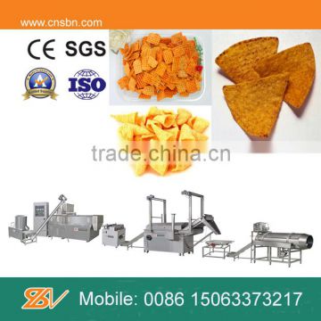 Low price stainless steel fried snacks processing line