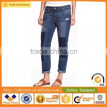 New Winter Cotton Warm Jeans Wholesale For Women