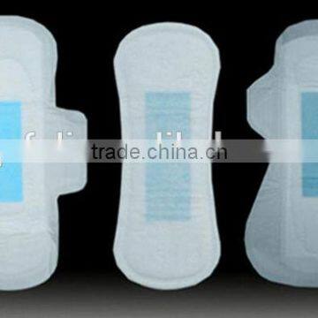 OEM lady ultra thin anion sanitary napkin