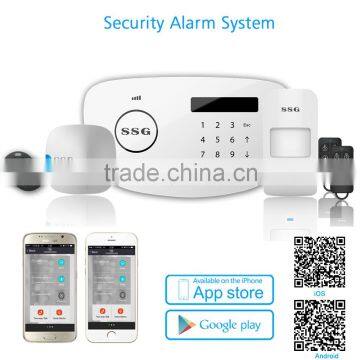 2016 New SSG T6L PSTN+GSM Wireless Alarm System Home Security Alarm Door and Window Security System in Alarm for Personal