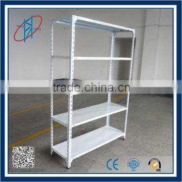 Light duty metal storage shelving racks