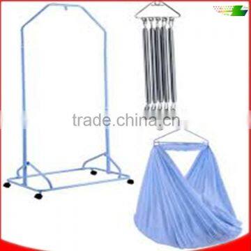 automatic rock baby cradle metal hangers+spring