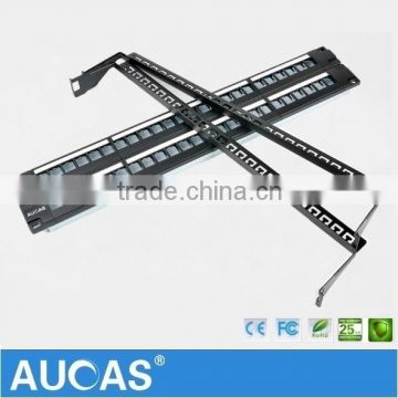 UTP 19" 48 Ports Blank Patch Panel with Cable Management