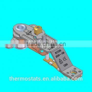 Adjustable bimetallic steam iron Thermostat