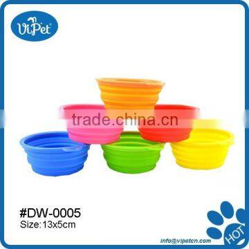 Hotsale travel silicone pet bowl