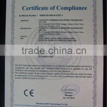 12V 24V 36V 80V Backing Siren BB-117,china, ROHS, CE photo-5