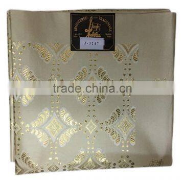 Orange Embroidery Women Head Tie / African Fashion Gele Fabric / Cotton Sego Wholesale Quality Choice photo-4