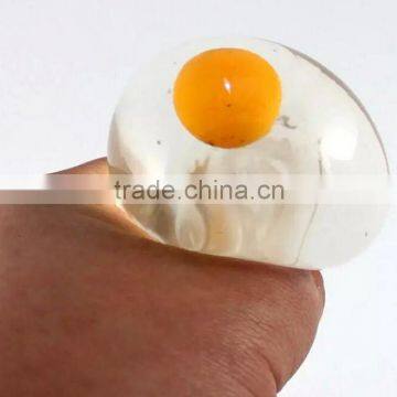 Egg Shape Transparent Sticky Venting Ball Toy