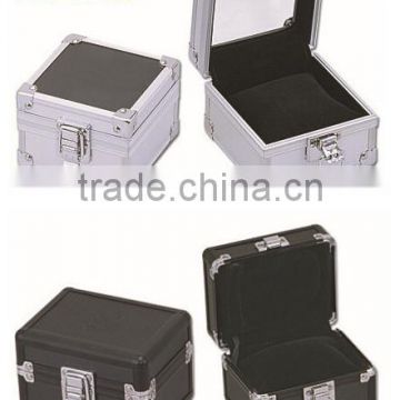 aluminum watch case jewelry display casing