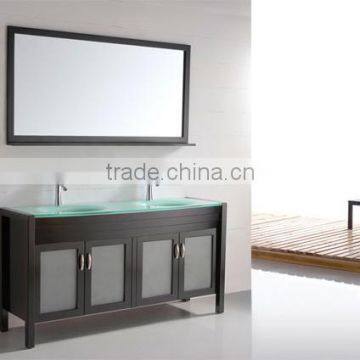 Tempered glass bathroom vanity tops molded vanity tops with AS/NZS2208:1996, BS6206, EN12150 certificate