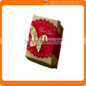 2015 Hot new design of delicate lovely upscale gift box of type restoring ancient ways
