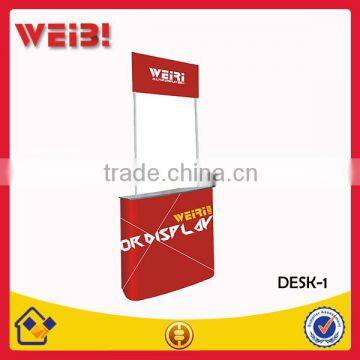 Aluminum Promotion Model Shelf Wood