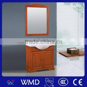 2014 new style modern cheap solid wood bathroom cabinet