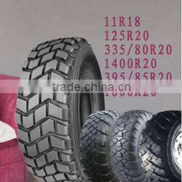 11R18 Radial Truck Tire, Double Star Brand, Military Tire photo-3