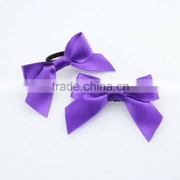 2015pre-tied ribbon bow with elastic loop