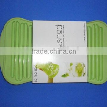 hot selling bar shape silicone ice cube lot