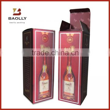 wholesale single wine glass bottle gift box cardboard paper packaging shipping carton wine box                        
                                                Quality Choice
                                                    Most Popular