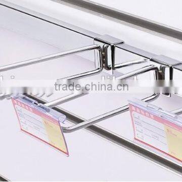 Slatwall Display Hooks Double Line Slatwall Hooks For Display Stand photo-5