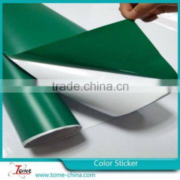 Color cutting vinyl sticker rolls/ color self adhesive vinyl for cutting plotter