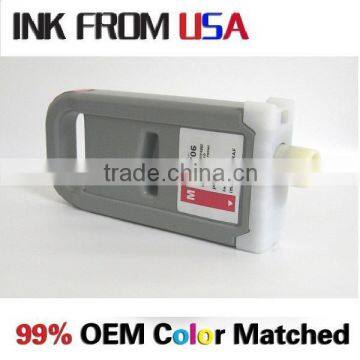 Professional Ink cartridge for Canon PFI-706 Pigment Magenta wide format plotter