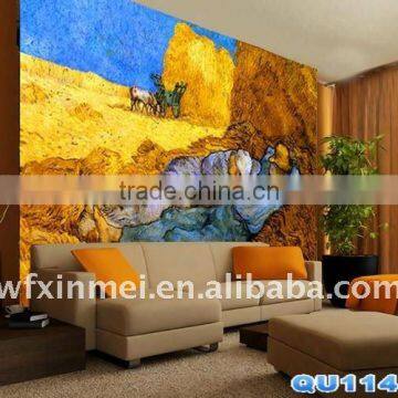 Top quality eco-solvent art wallpaper wholesale