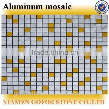 China Foshan mosaic factory, 3d aluminum mosaic