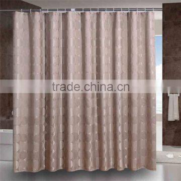 Latest jacquard curtain designs 200cm thick shower curtain