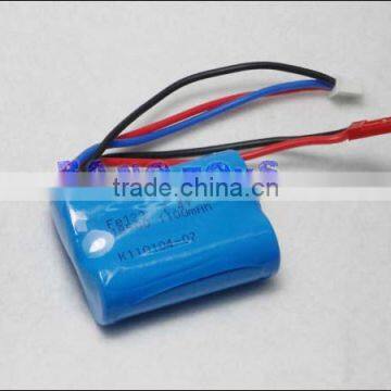 7.4V 1100mAh Battery for DH9097 T34 T10 S031 SH8832RC Helicopter Accessories