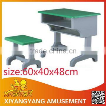 Multi-function low price funiture school double table and chair