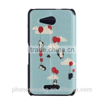 PU Sublimation Print Custom Cell Phone Case for SONY E4 Edge photo-3