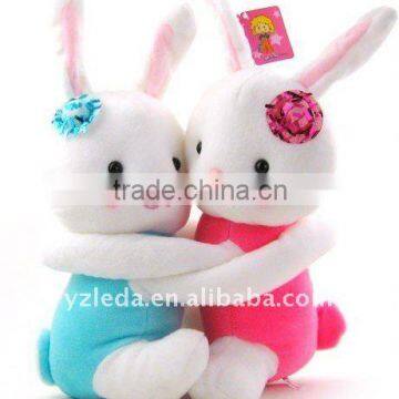 Easter plush rabbit stuffed bunny toy036