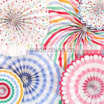 Popular Tissue Paper Fans Ceiling Decoration Inflatable Party Decoration photo-2
