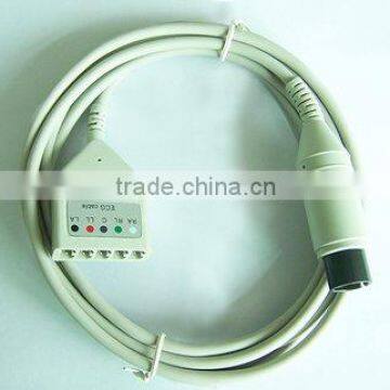 LL type 5-pin ECG lead wire