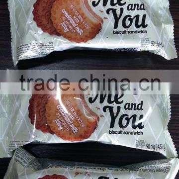 Good quality plastic packaging laminated for biscuits