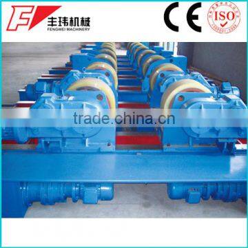 40T welding turning rotator (polyurethane rollers)