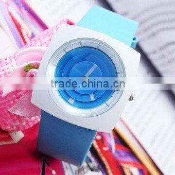 round silicon watch for men