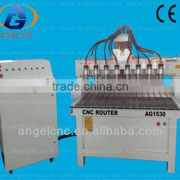 cnc router for wood with 8 spindle AG1530